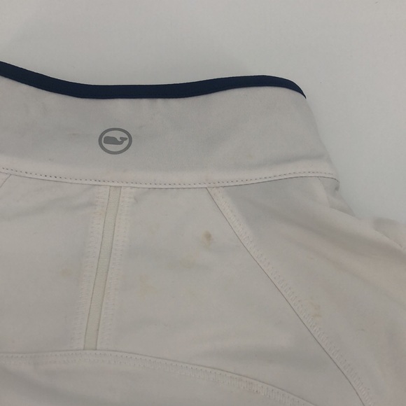 Vineyard Vines Women's Solid 1/2-Zip - White Cap - Medium - Picture 7 of 7